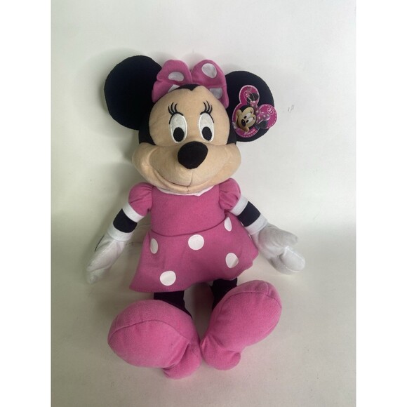 Disney Minnie Mouse Just Play Plush Toy Stuffed Animal 2013 NEW - Picture 1 of 6